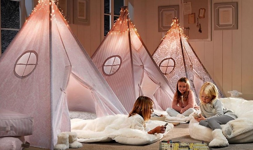 Дизайн светодиодной подсветки для детской комнаты