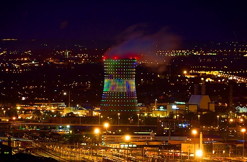 Светодиодное освещение стало архитектурное освещение