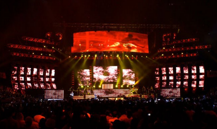 Светодиодные огни этапе широко известны