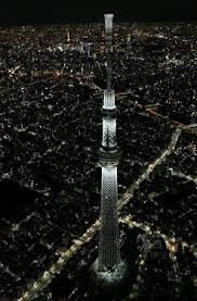 Tokyo Sky Tree использовать светодиодные рождественские огни, чтобы приветствовать Рождество