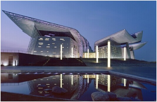 Уси Большой театр светодиодное освещение дизайн